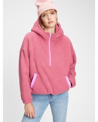gap hoodie pink