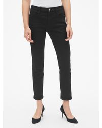gap best girlfriend jeans black