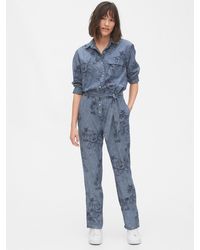 gap long sleeve wrap jumpsuit