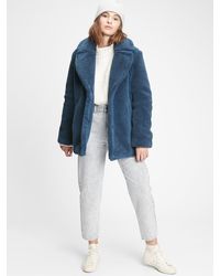 gap teddy bomber jacket