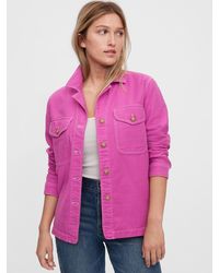 gap military shirt jacket