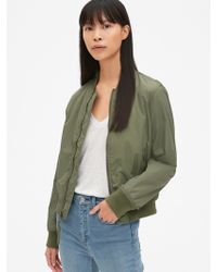 gap teddy bomber jacket