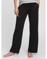 Gap Synthetic Ribbed Pants In Modal in 