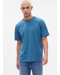 Gap - T-shirt girocollo in cotone - Lyst