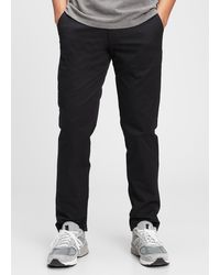 Gap - Pantaloni chino straight fit in cotone stretch - Lyst