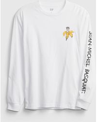 gap mens white t shirt