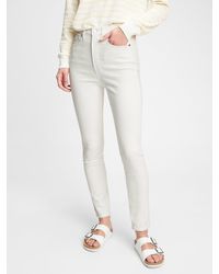 Gap Denim High Rise Cigarette Jeans 