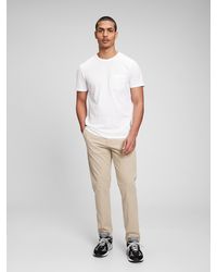 GAP Factory Lived-in Straight Khakis in 