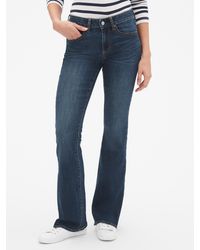 gap high rise baby boot pants