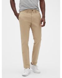 GAP Factory Lived-in Straight Khakis in 