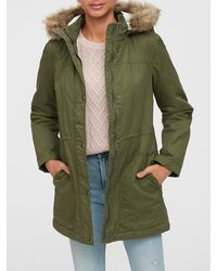 gapfit sherpa puffer jacket