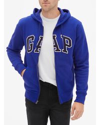 gap hoodie blue