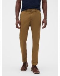 essential khakis in slim fit with gapflex