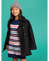gap factory wool blend coat