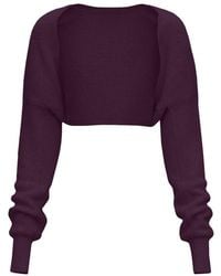 Garage - Long Sleeve Shrug Cardigan - Lyst