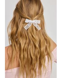 Garage - 2-pack Lace Bow Hair Clips - Lyst