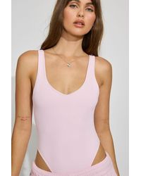 Garage - Softactive V-Back Bodysuit - Lyst