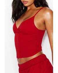 Garage - Sleek Crossover Cami Top - Lyst