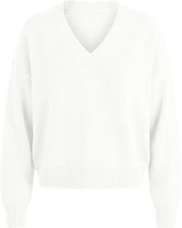 Garage - Throwover V-Neck Sweater - Lyst