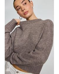 Garage - Long Sleeve Spongy Crewneck Sweater - Lyst