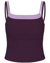 Garage - Sleek Double Layer Cami Top - Lyst
