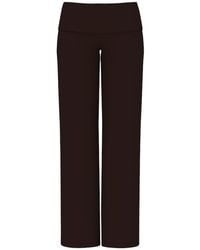 Garage - Modal Foldover Pants - Lyst