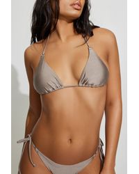 Garage - Ring Triangle Bikini Top - Lyst