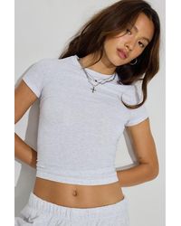 Garage - Estelle Longline Tee - Lyst
