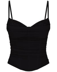 Garage - Ally Mesh Peekaboo Bustier - Lyst