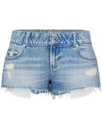 Garage - Ultra Low Rise Relaxed Shorts - Lyst