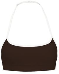 Garage - Active Micro Halter Top - Lyst