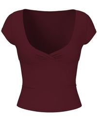 Garage - Sleek Crossover T-Shirt - Lyst