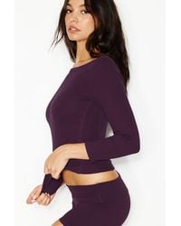 Garage - Snatchrib Three Quarter Sleeve Top - Lyst