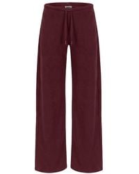 Garage - Stretchterry Wide Leg Pants - Lyst
