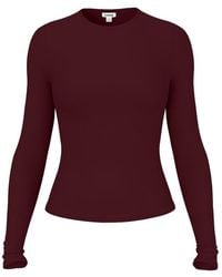Garage - Baretouch Crewneck Long Sleeve Top - Lyst