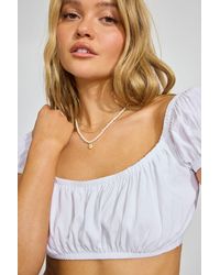 Garage - Set Of 3 Pearl And Chain Necklaces - Lyst