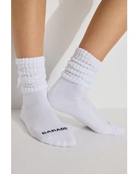 Garage - Sport Crew Scrunch Socks - Lyst