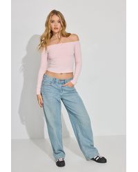 Garage - Low Rise Baggy Jeans - Lyst