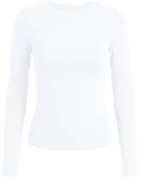 Garage - Sleek Crewneck Longsleeve Top - Lyst