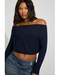 Garage - Serene Off Shoulder Long Sleeve Top - Lyst