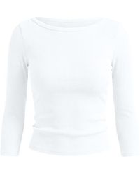 Garage - Snatchrib 3/4 Sleeve Top - Lyst