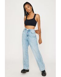 Garage Denim Wide Leg Jean | Lyst