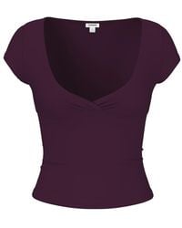 Garage - Sleek Crossover T-Shirt - Lyst
