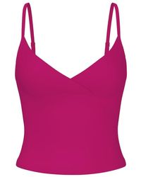Garage - Sleek Crossover Cami Top - Lyst