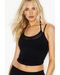 Garage - Active Double Layer Mesh Tank Top - Lyst