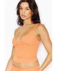 Garage - Sleek Crossover Cami Top - Lyst