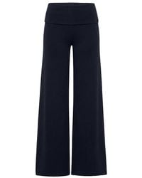 Garage - Brushed Stretchterry Wide Leg Pants - Lyst