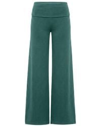 Garage - Brushed Stretchterry Foldover Pants - Lyst