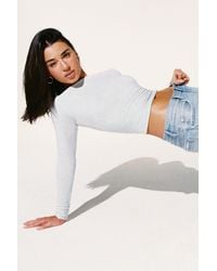 Garage - Cozy Boat Neck Long Sleeve Top - Lyst