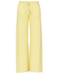 Garage - Stretchterry Wide Leg Pants - Lyst